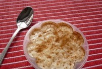 Arroz con leche de coco